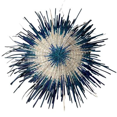 Cesta Malawi Sun Wall - azul 55cm