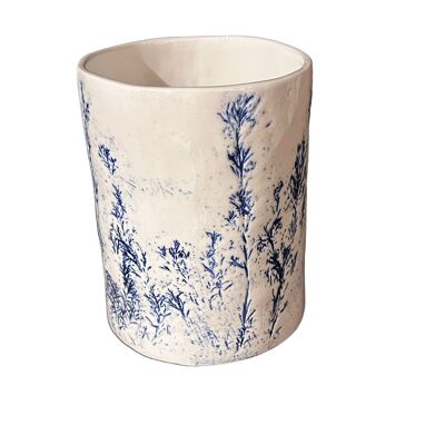 Kobaltblaue Fynbos-Vase