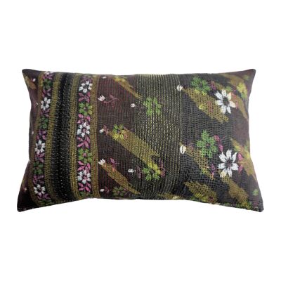 Coussin en kantha N°367