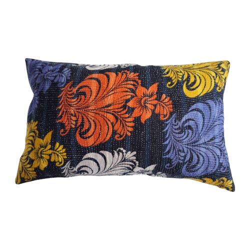 Coussin en kantha N°370