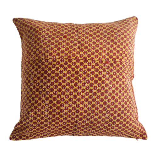 Coussin en kantha N°365B