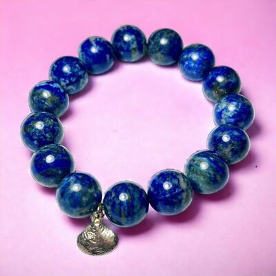 “CANBERRA” bracelet in natural Lapis Lazuli stones