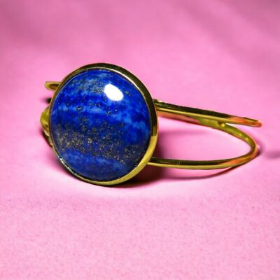 "MURIEL" bracelet in Lapis Lazuli - gold