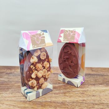 DUO Oeufs 8cm  - Chocolat au lait 45% 1