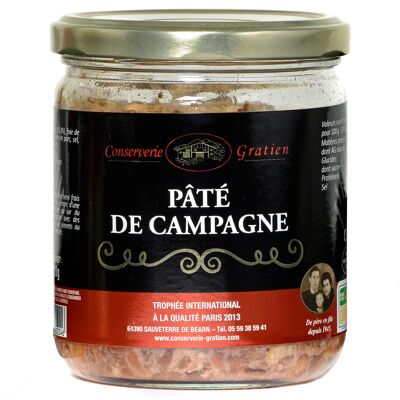 Paté di campagna, Conserverie Gratien, vaso da 310g