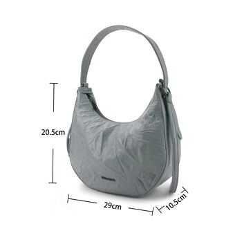 ORTA NOVA Aquino Sac bandoulière | Cloche bleue 5