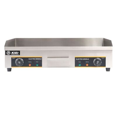 Living and Home 4.4KW Stainless Steel Electric Countertop Flat Top Griddle