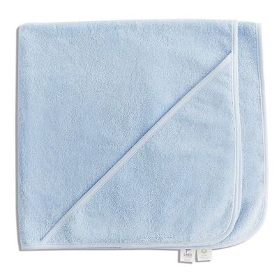2400T | Baby Bath Towel - Light Blue