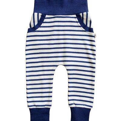 2048 | Pantalon en jersey bébé - marine naturel