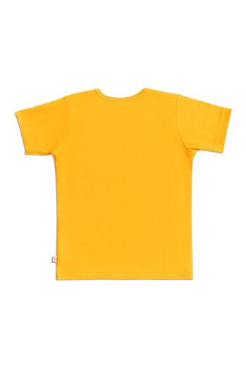 2011 | Chemise basique à manches courtes pour bébé - Jaune soleil 2