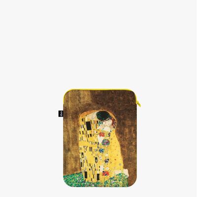 GUSTAV KLIMT Housse pour ordinateur portable The Kiss Composition recyclée 24 x 33 cm