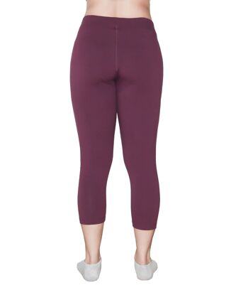 Legging 7/8 femme 1615 en jersey de coton 3