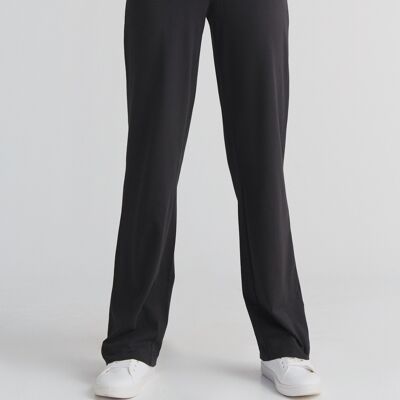 1726 women's trousers with fold-over waistband