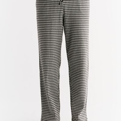 2455 men's homewear trousers checked