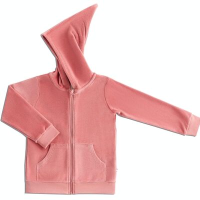 2694 Children's hooded jacket with pointed hood