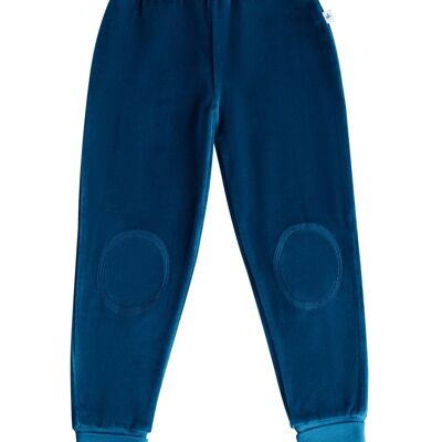 2157DB | Pantalon Nicky enfant à ceinture étroite - Bleu Danube