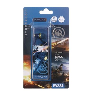 Casque filaire - EV-228 - 202289 - Bleu