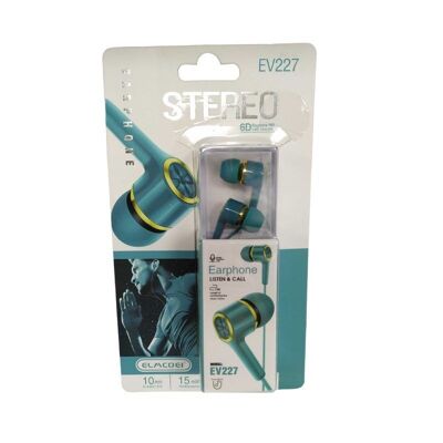 Kabelgebundene Kopfhörer – EV-227- 202272 – Hellblau