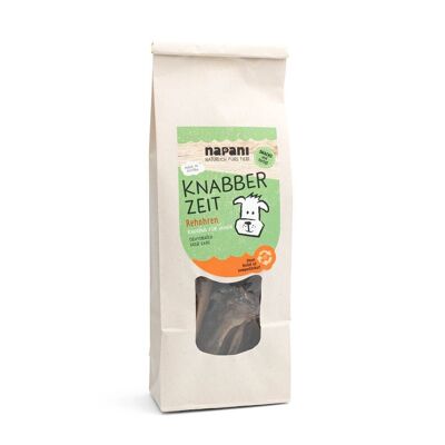 Nibble time - dried deer ears for dogs, 6 pieces