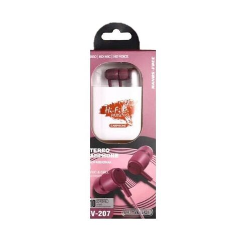 Wired headphones - EV-207 - 202296 - Pink