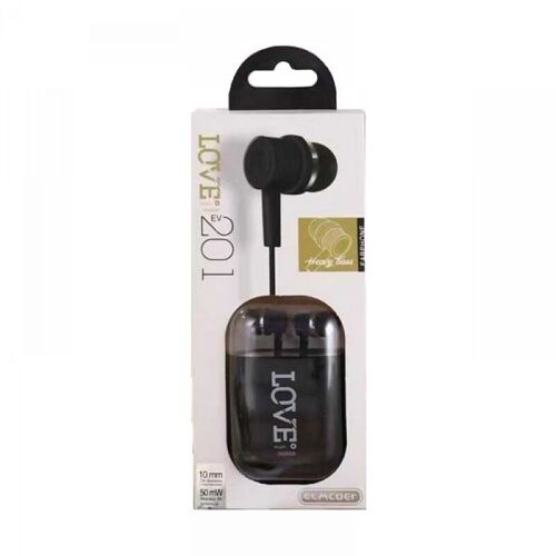 Wired headphones - EV-201 - 202012 - Black