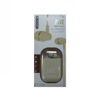 Casque filaire - EV-206 - 202272 - Beige