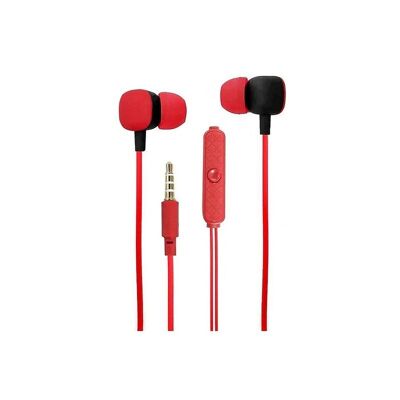 Auriculares con cable - EV-215 - 212151 - Rojo