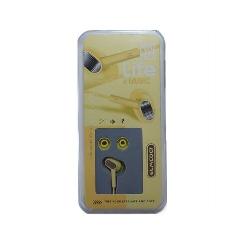 Wired headphones - EV-212 - 452129 - Yellow