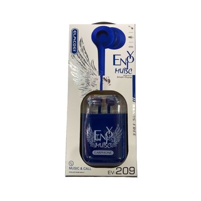 Casque filaire - EV-209 - 202302 - Bleu