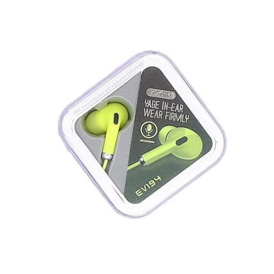 Auriculares con cable - EV-194 - 202159 - Amarillo