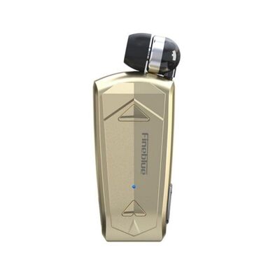 Wireless Bluetooth headset - F-520 - Fineblue - 700062 - Gold