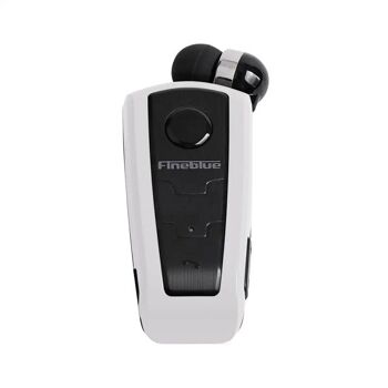 Oreillette Bluetooth sans fil - F-910 - Fineblue - 700017 - Blanc