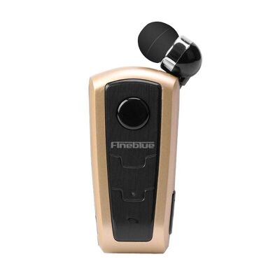 Auricolare Bluetooth senza fili - F-910 - Fineblue - 700017 - Oro