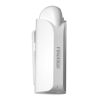 Oreillette Bluetooth sans fil avec étui de chargement - F5 Pro - Fineblue - 700055 - Blanc