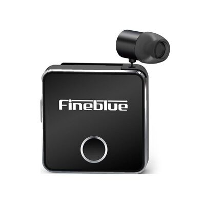 Oreillette Bluetooth sans fil - F1 - Fineblue - 712270 - Noir