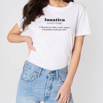 T-Shirt "Loony"__S / Bianco