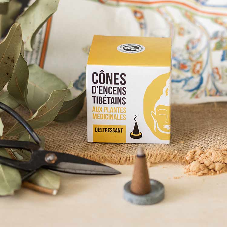 Organic Stress-Relieving Incense Cones - Doctor Dolkar - Aromandise