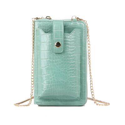 ORTA NOVA Cuneo Crossbody Wallet | Neptune Green