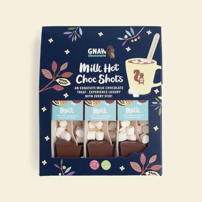 Set de regalo con agitador de chocolate caliente con leche