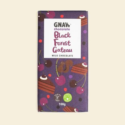 Tavoletta di cioccolato al latte Gateau della Foresta Nera