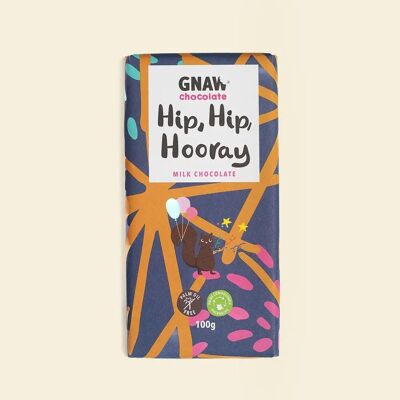 Hip Hip Hooray Milk Chocolate Bar