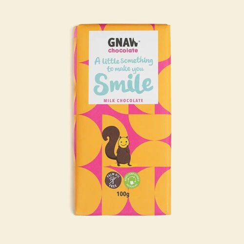 'Something to Make You Smile' Milk Chocolate Bar
