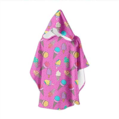 Glace Towelling Poncho (Pack of 2: One Size )