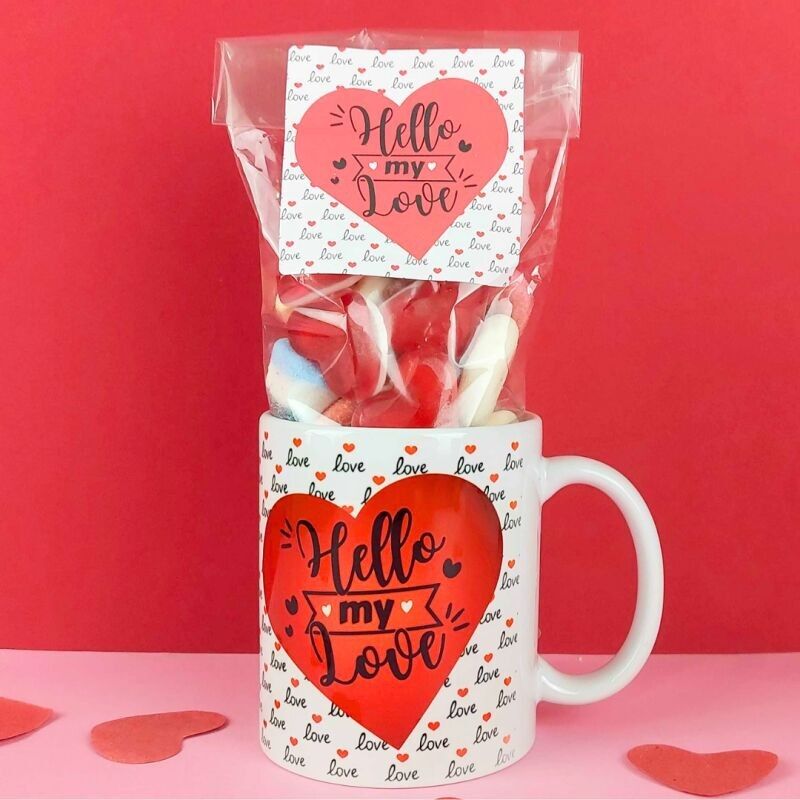 Tazza gourmet - Hello My Love - regalo di San Valentino