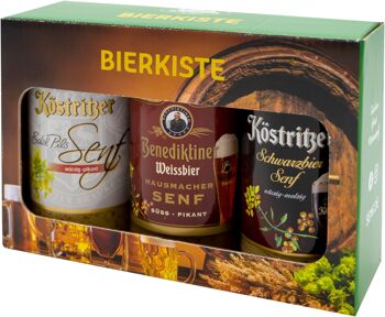 Caisse de bière (Köstritzer Schwarzbier, Köstritzer Kellerbier, Benedictine Weissbier) 1