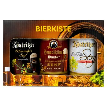 Caisse de bière (Köstritzer Schwarzbier, Köstritzer Kellerbier, Benedictine Weissbier) 4