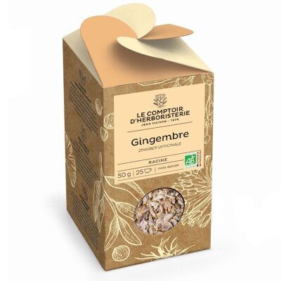 RAÍZ DE JENGIBRE ORGÁNICO 50G