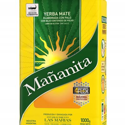 Yerba mate tea Mañanita 1000g