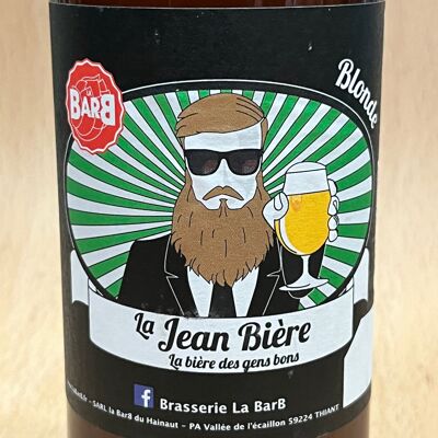 La Jean Bière Blonde 33cl