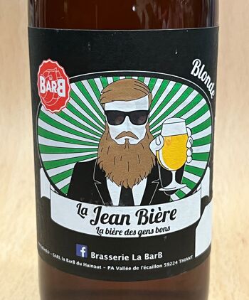 La Jean Bière Blonde 33cl 1